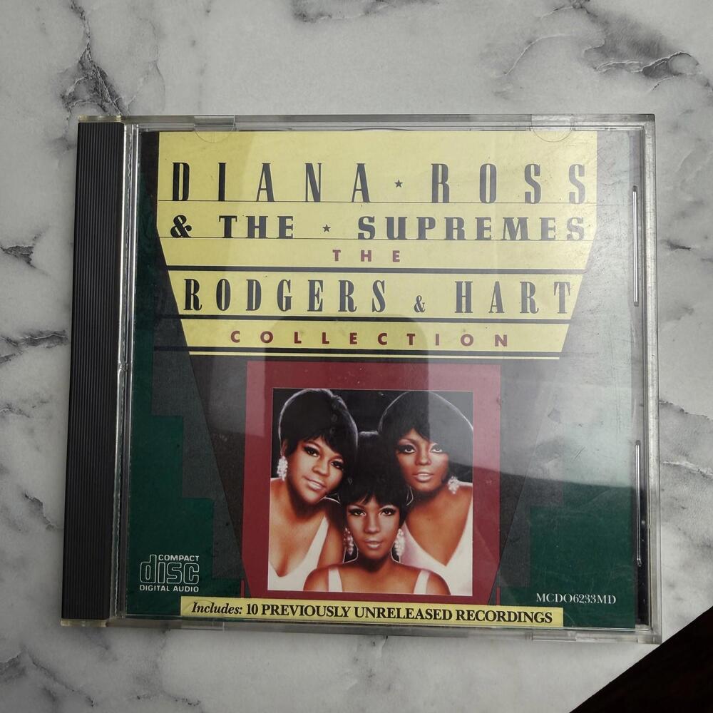 Diana Ross Supremes Rodgers Hart Collection CD Motown R&B Soul Disc